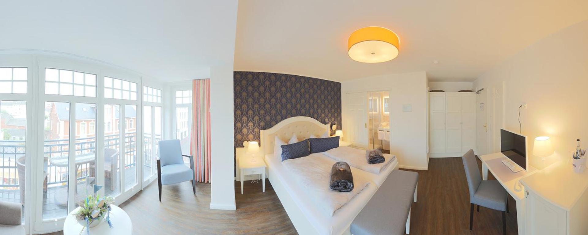 Hotel Strandvilla Janine Borkum Exterior photo