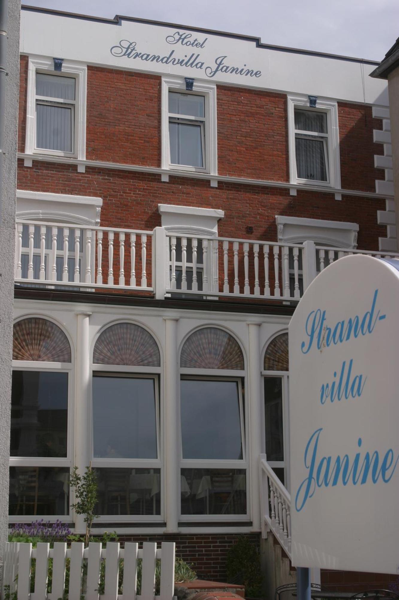 Hotel Strandvilla Janine Borkum Exterior photo